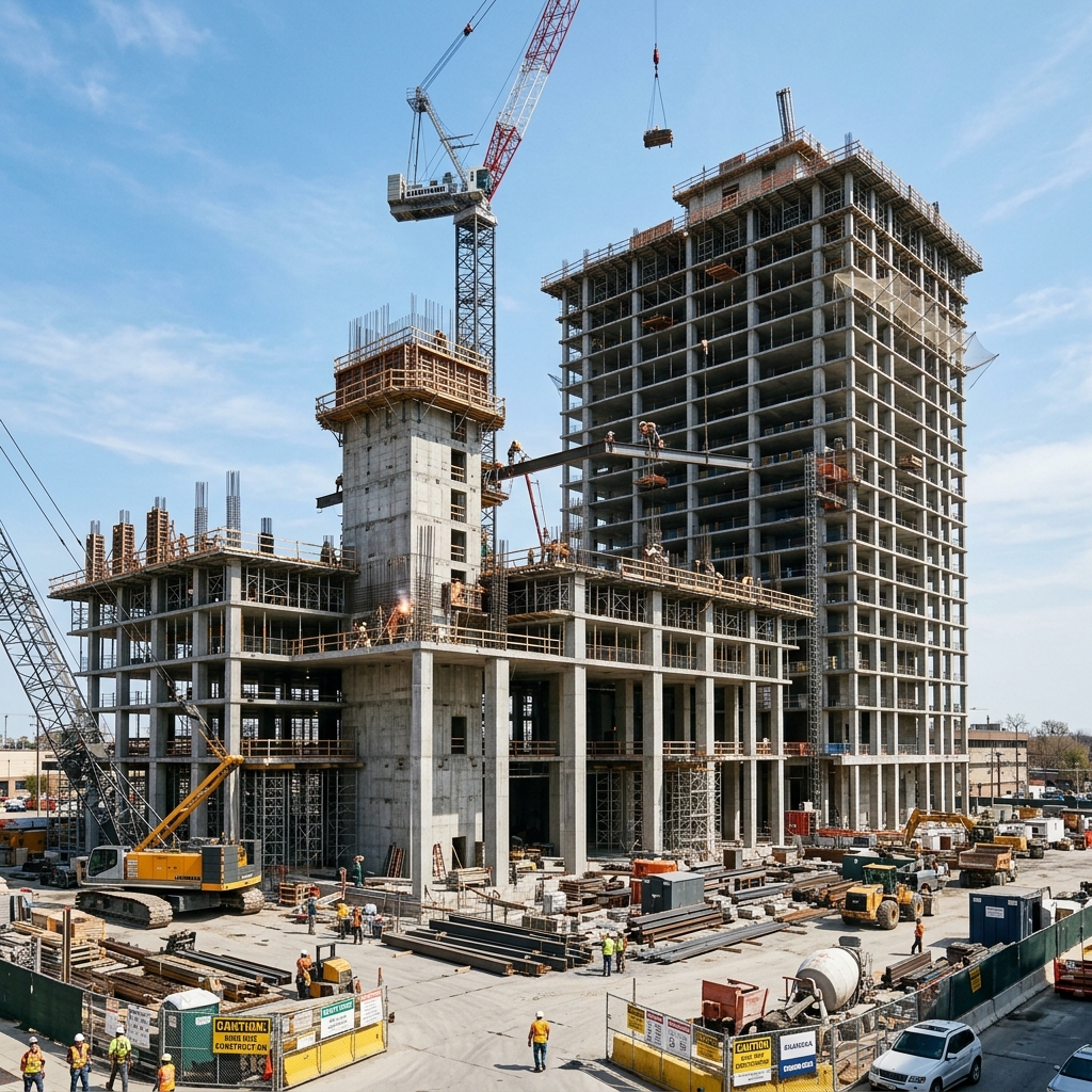 Building Excellence Civil Construction Site
